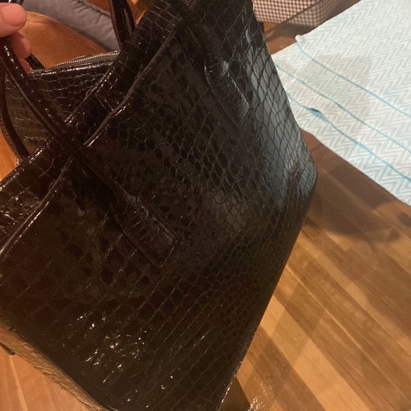 Matching Oroton handbag and briefcase , black , very stylish - Picture 5 of 15